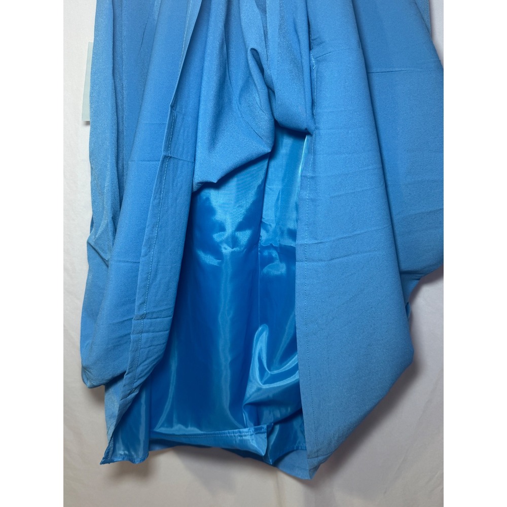 Tulip B Pleated Midi Skirt Womens S Cerulean Blue Preppy Vintage Style NWT - Picture 4 of 6